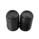 Load image into Gallery viewer, Black Lids -9 Oz- - The Dana Store
