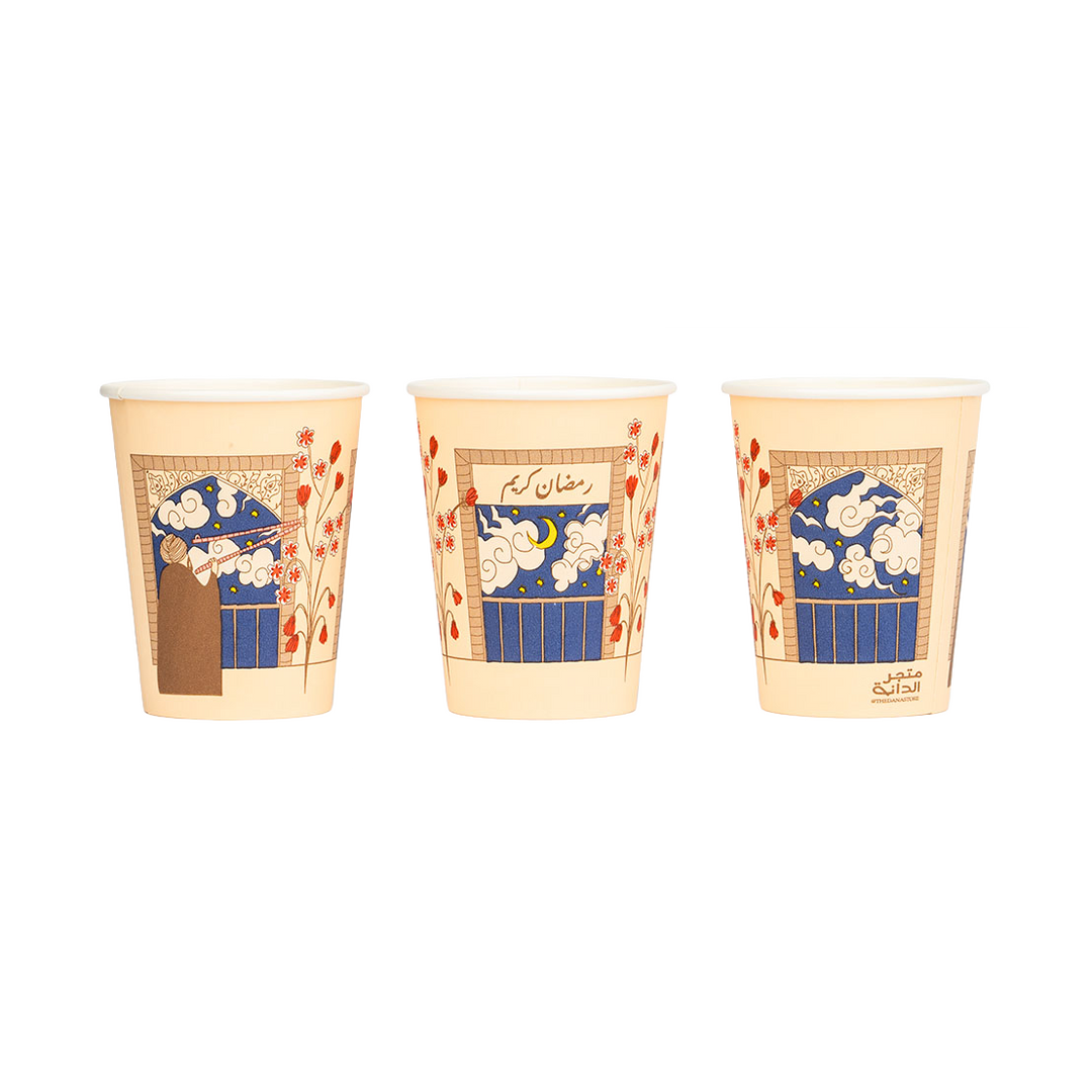 Paper Cups - Ramadan Kareem- 25pcs – The Dana Store