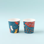 Load image into Gallery viewer, Qahwa Paper Cups -Winter Vibes- - The Dana Store