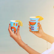 Paper Cups -Summer- 4Oz- 25pcs - The Dana Store